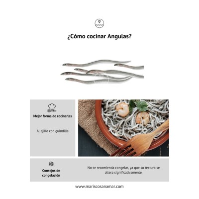 ¿Cómo cocinar angulas? La mejor forma de cocinar el pescado. Congelar angulas.