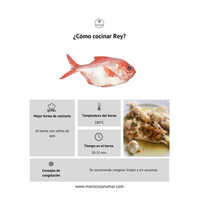 ¿Cómo cocinar rey? La mejor forma de cocinar el pescado ¿Cómo congelar pez rey?