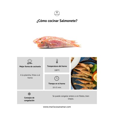 ¿Cómo cocinar salmonetes? La mejor forma de cocinar el pescado ¿Cómo congelar salmonetes?