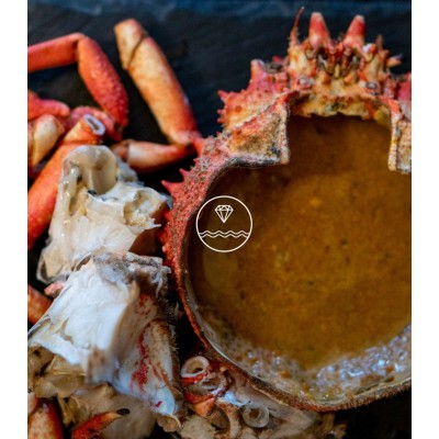 Centollo de la Mariscada en familia de Mariscos Anamar