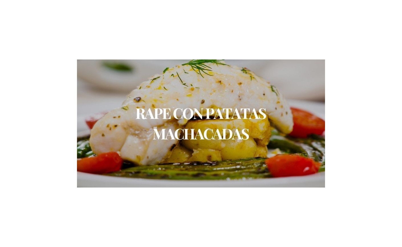 Cola de rape frita con patatas y mantequilla de eneldo | Receta