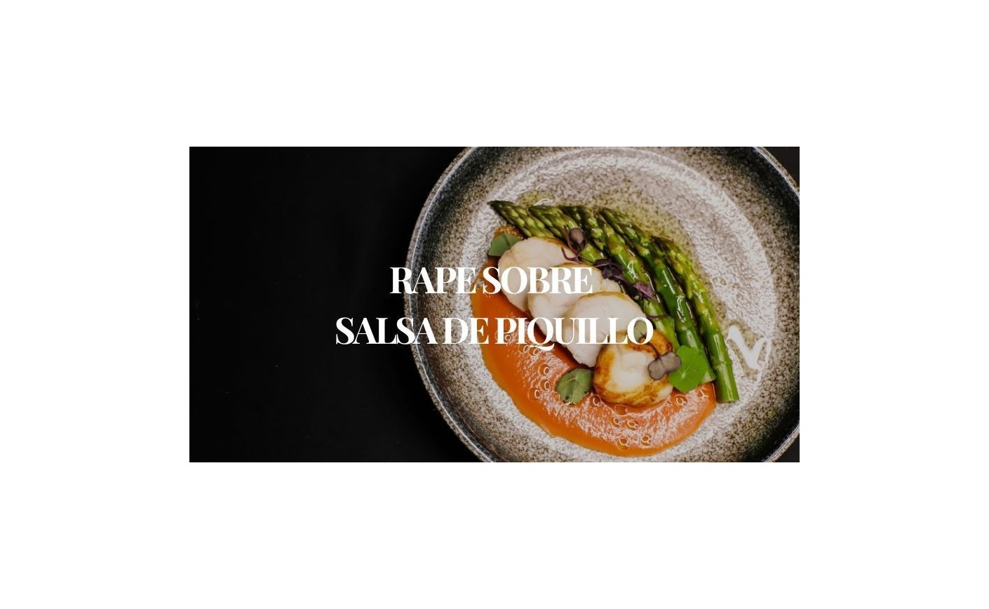 Rape a la plancha con salsa de piquillo | Receta fácil