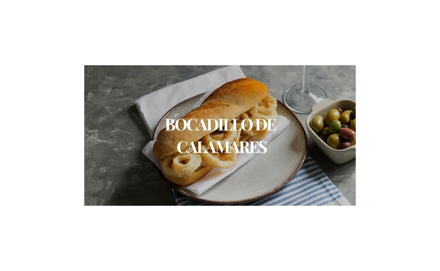 Bocadillo de calamares crujiente: Receta tradicional y fácil