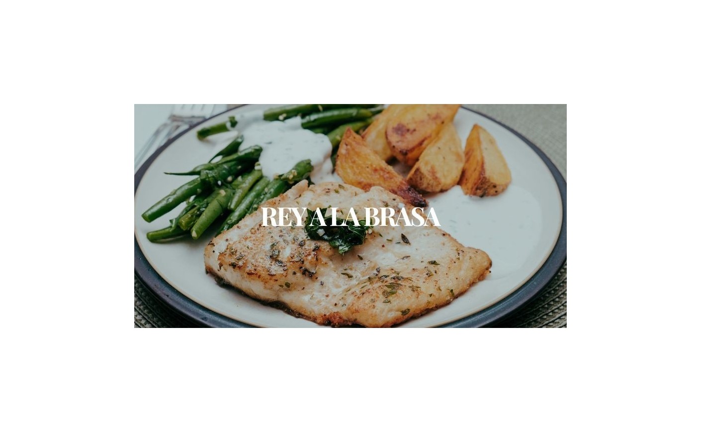 Pescado rey a la brasa: Receta fácil y sabrosa
