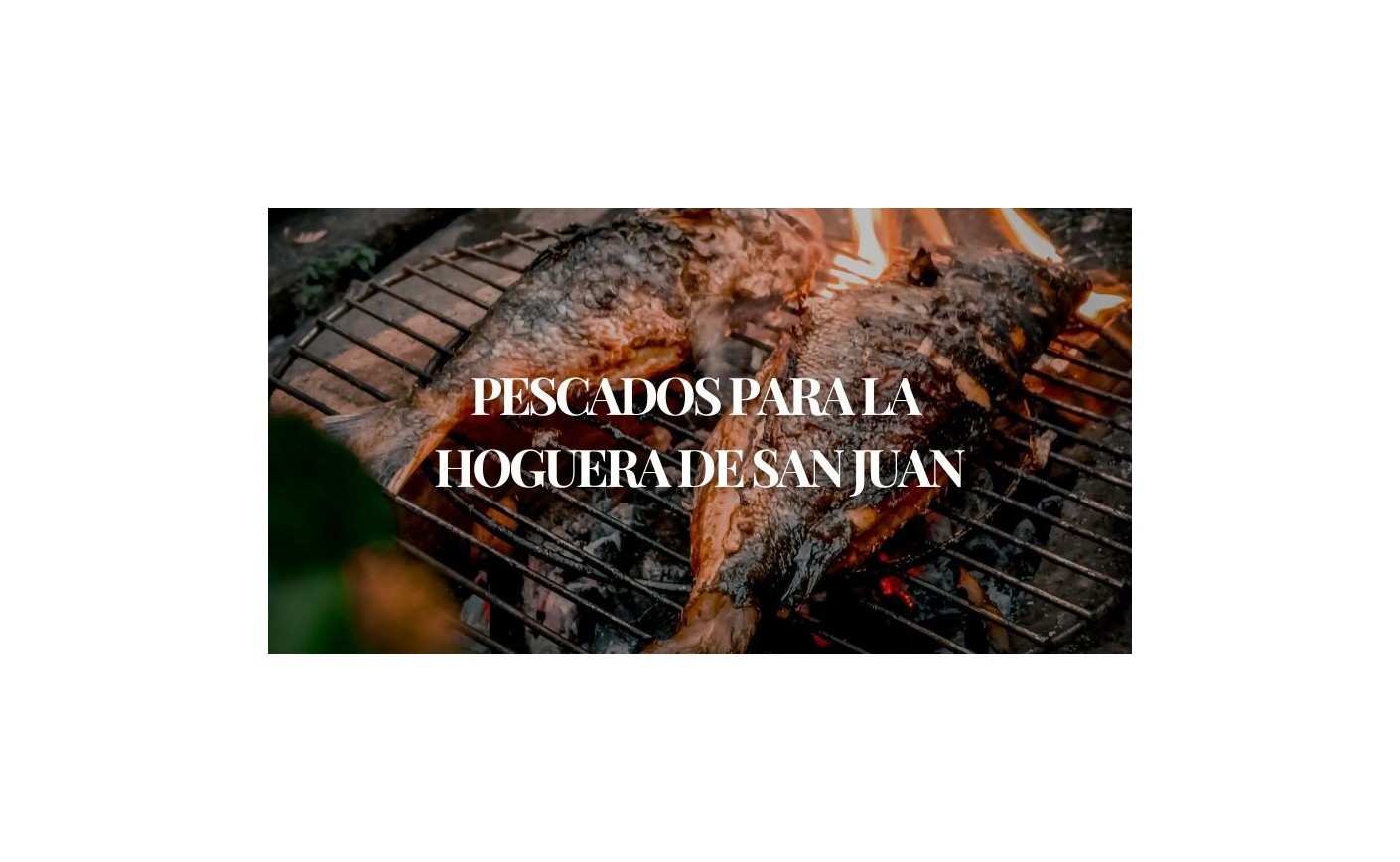 Pescados ideales para la hoguera de San Juan | Mariscos Anamar