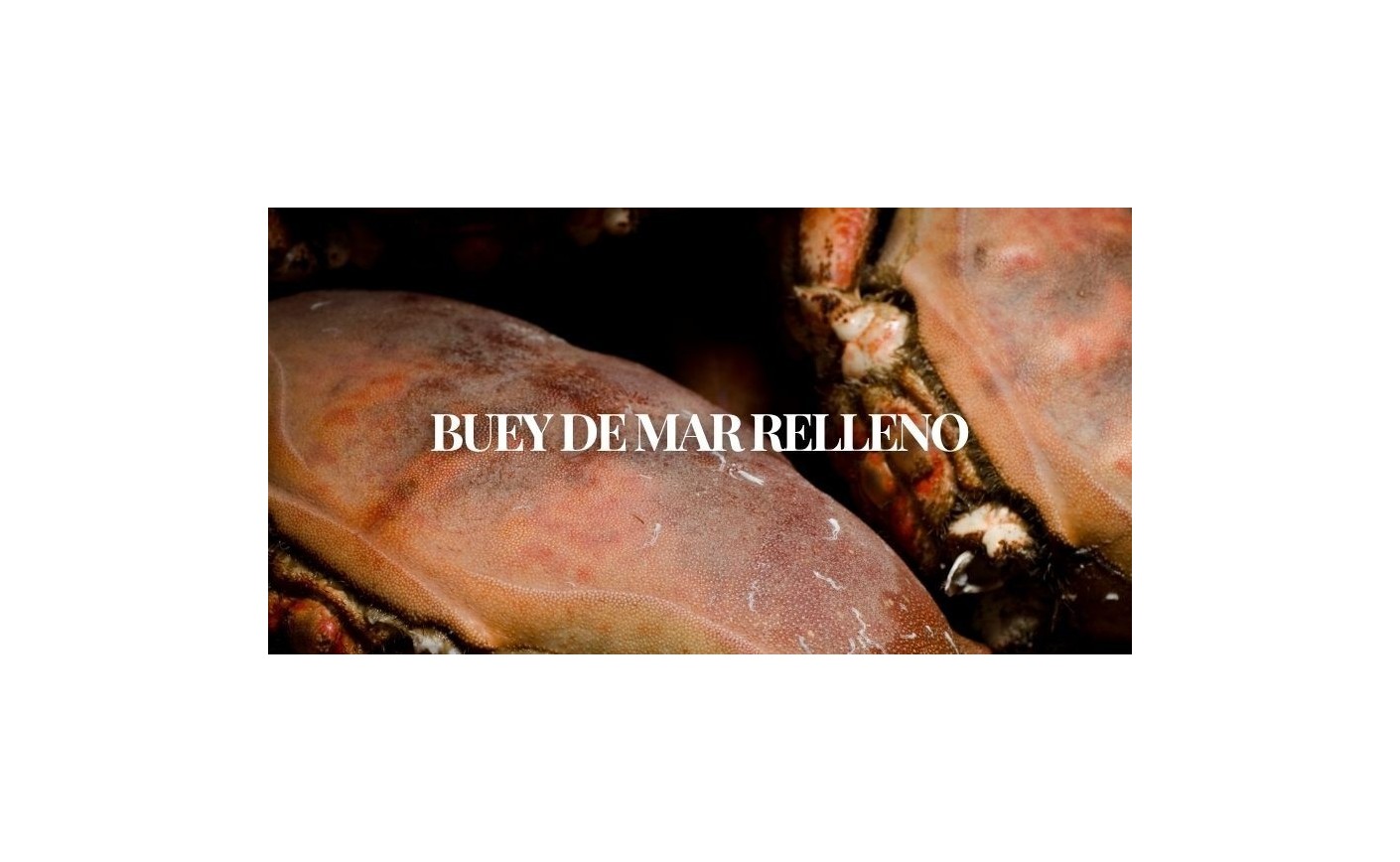 Receta de Buey de Mar Relleno | Mariscos Anamar