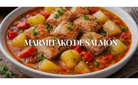 Marmitako de salmón fácil y delicioso | Receta Mariscos Anamar