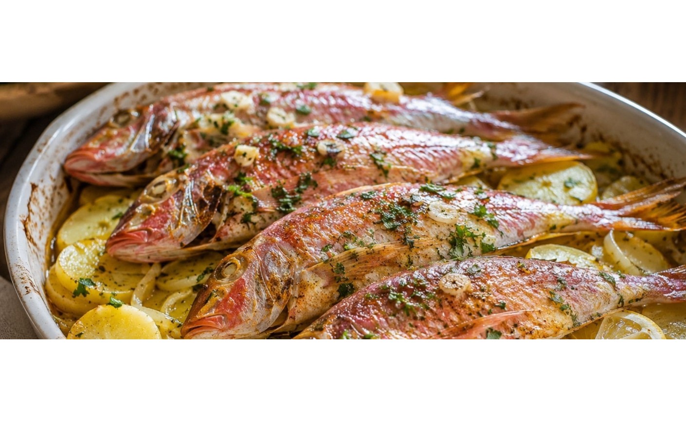 Salmonetes al horno: receta fácil, sabrosa y muy mediterránea
